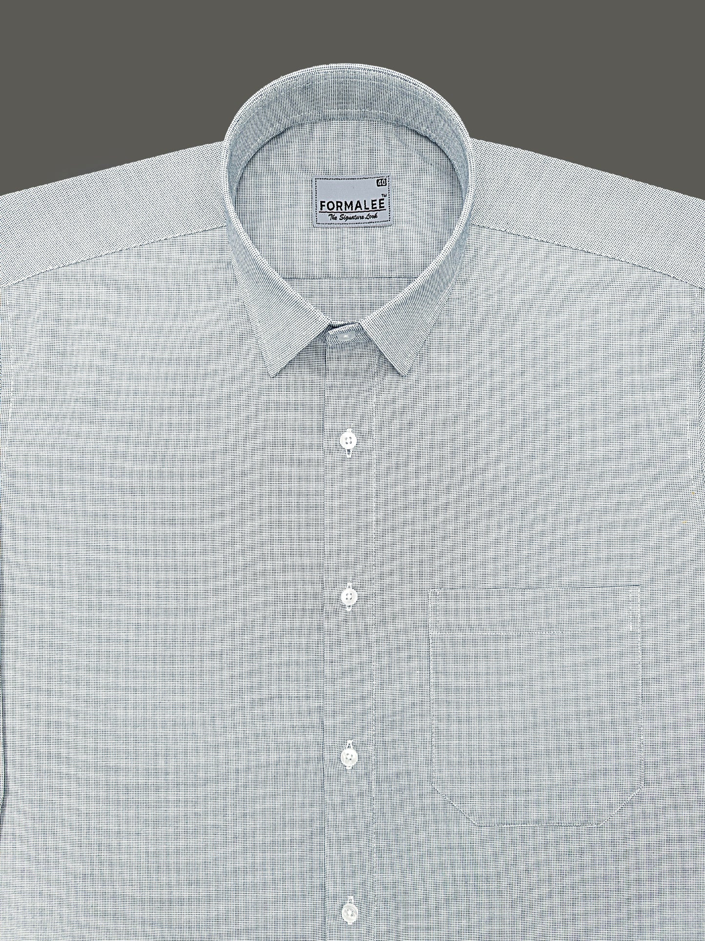 Aristocrat Premium Cotton Regent Grey Formal Shirt