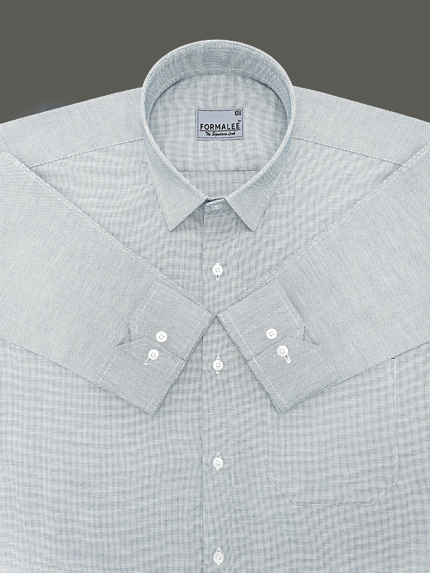 Aristocrat Premium Cotton Regent Grey Formal Shirt