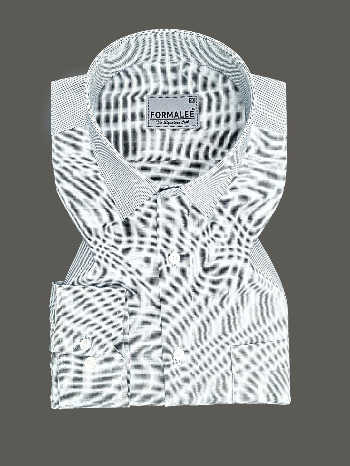 Aristocrat Premium Cotton Regent Grey Formal Shirt