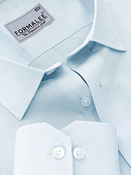 Imperium Premium Cotton Light Blue Formal Shirt