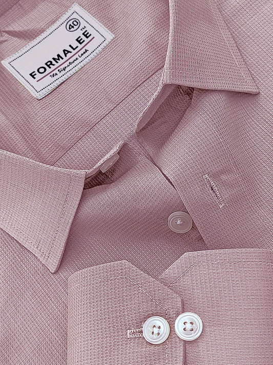 Premium Cotton Atelier Rose Gold Formal Shirt