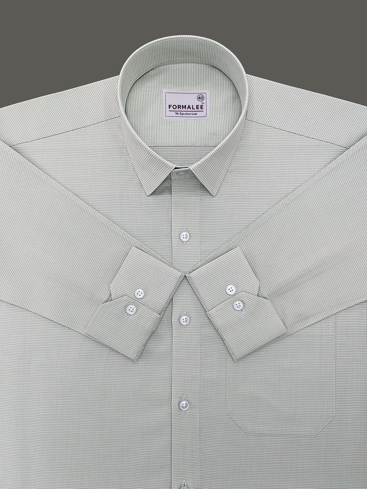 Luxurious Giza Cotton Bellique Peppermint Shirt